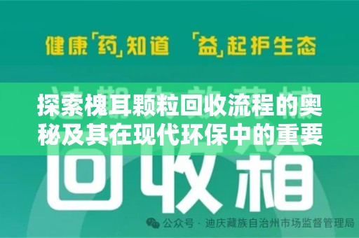宿迁探索槐耳颗粒回收流程的奥秘及其在现代环保中的重要作用